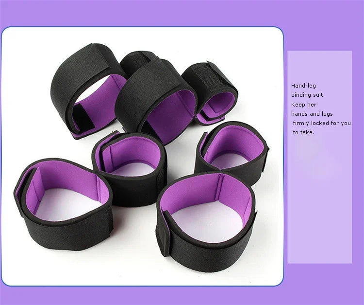 Adult Games Erotic Sex Toys For Woman Couples SM Fetish Slave BDSM Bondage Restraints Handcuffs Shackles Erotic Accessories