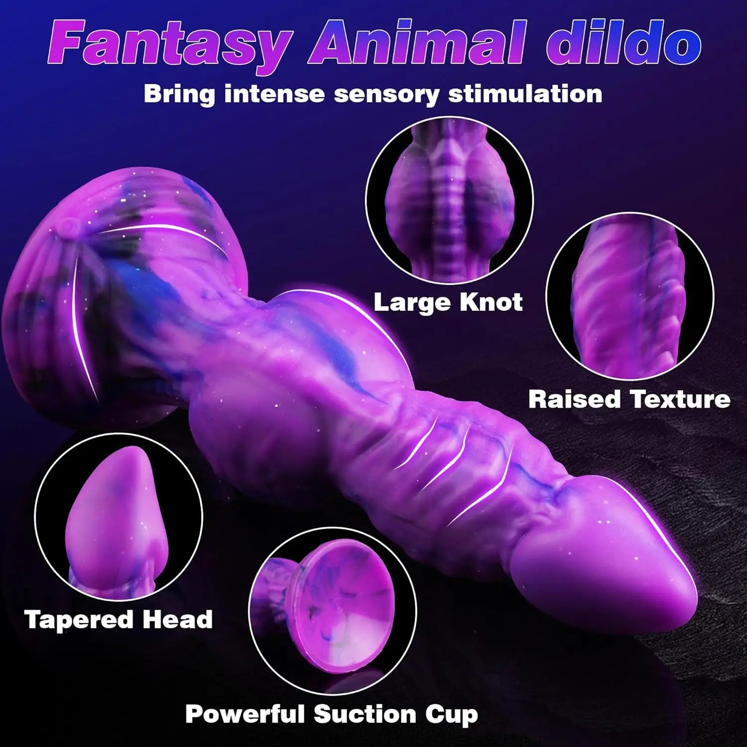 9.06 Inch Huge Dildo Knot Penis For Women Man Vaginal Anal Play G Spot Stimulation Adult Sex Toys For Female Male Anal Dick