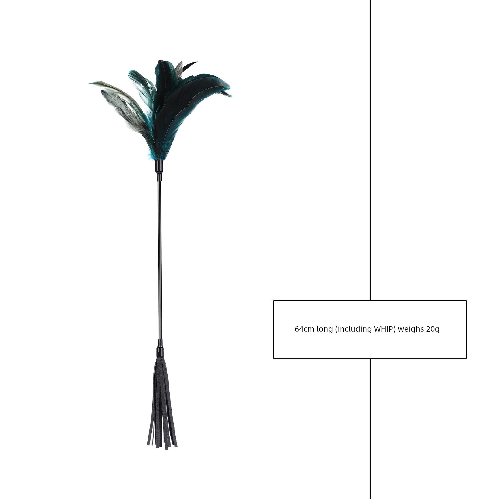 [Aholic Sink] a Variety of Chicken Feather Ostrich Feather Stick Scratch an Itch Funny Cat Toy Stick