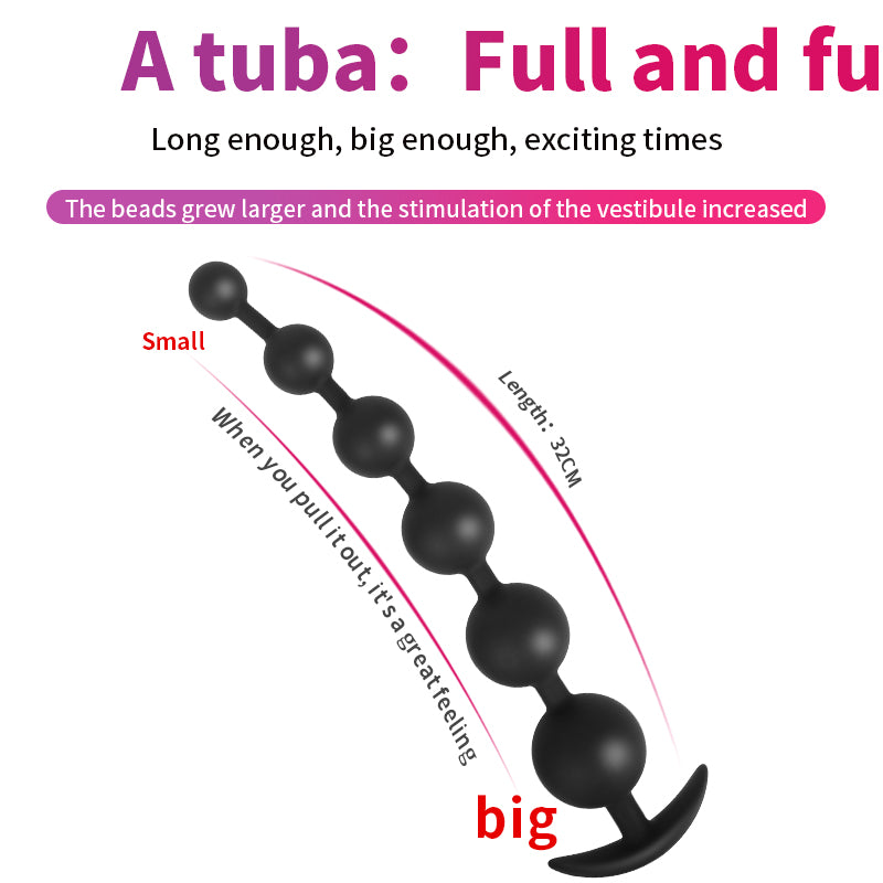 Bdsm Silicone Big Anal Plug Anal Beads Anus Masturbation Butt Plugs Erotic Flirt Sex Toys Prostate Massage for Couple Men Women