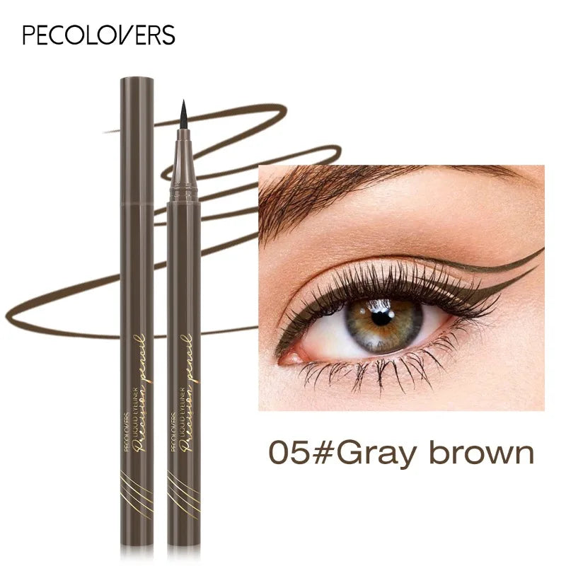 Multi-color Liquid Eyeliner, Quick Drying Without Making-up, Waterproof and Sweat-proof, Long-lasting and Natural, Eye Cosmetics