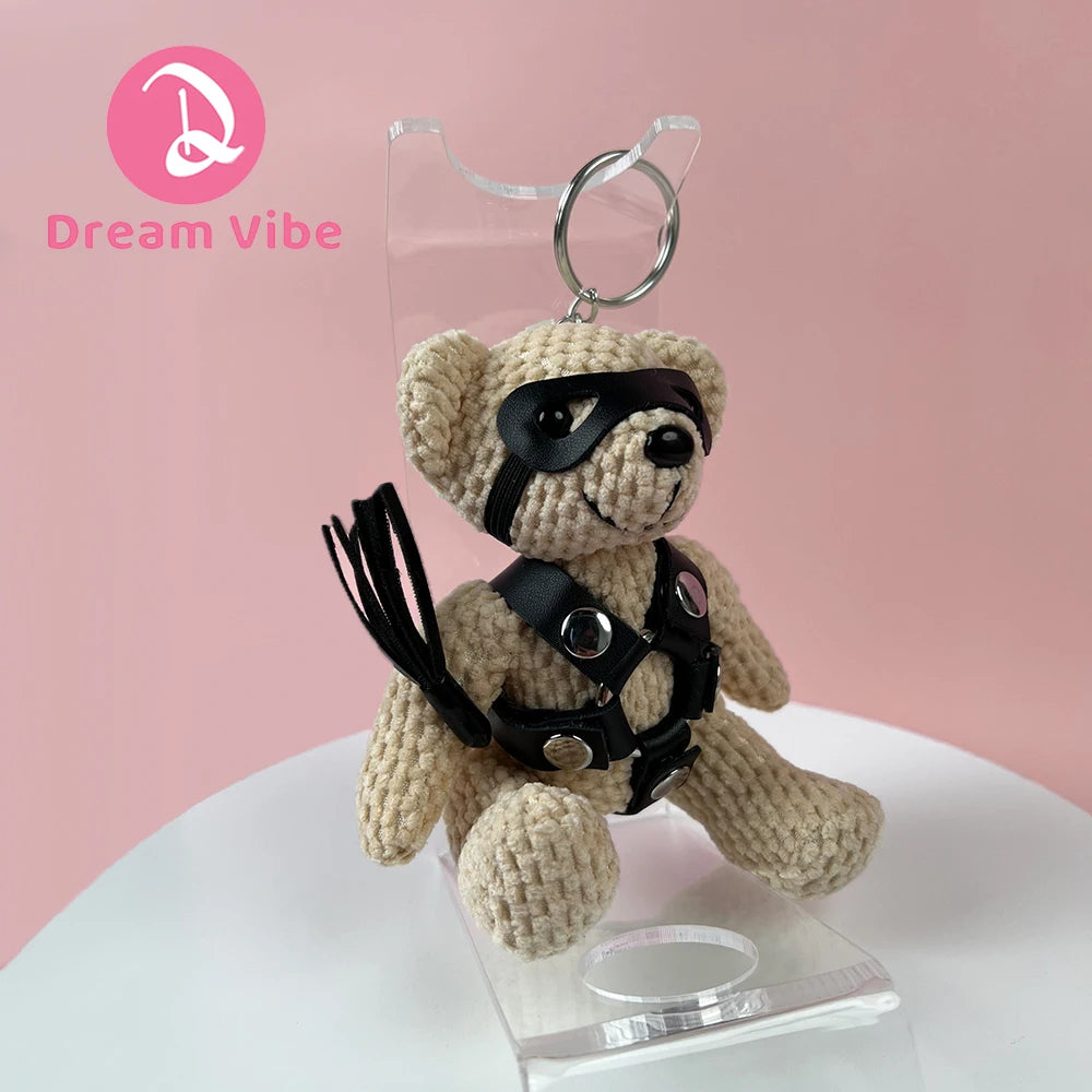 Bondage Bear Love Toy Gift for Bride To Be or Bachelar Party Intimate Sex Play Erotic Fun 18+ Kinky Fetish Sex Toy Game Couple