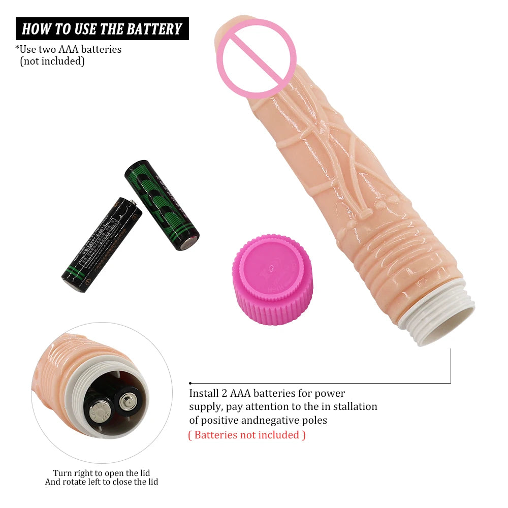 Big Dildo Vibrators for Women G Spot Massager Realistic Penis Sex Toys for Women Female Masturbator Erotic Sextoys