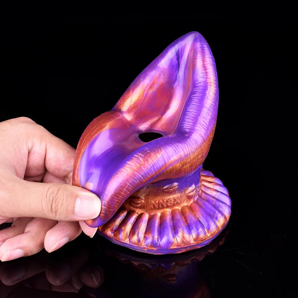 Hollow Anal Plugs for Couples Anal Dilator Silicone Vaginal Stretcher for Female Speculum Peeking for Enema Dialator Anus