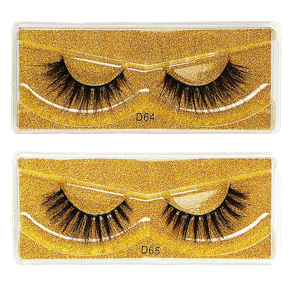 20 Pairs Lashes Bulk Wholesale Natural Fluffy Wispy False Eyelashes Pack Makeup Soft Thick Fake Eyelash 3d Mink Lashes Bulk
