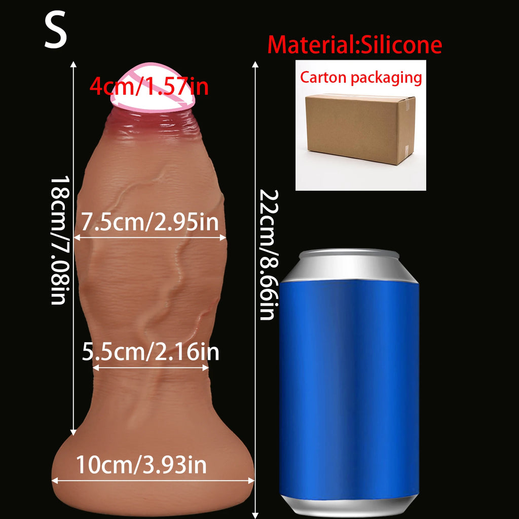 5 Size Huge Realistic Dildos for Women Suction Cup Dildo Penis Dick Xxl Big Long Large Anal Dildo Adult Sex Toys for Women Gay