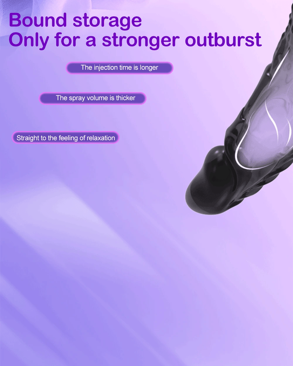 Vibrator for Men Penis Enlargement Sleeve Delay Ejaculation Cock Ring Reusable Comdom Penis Extender Adult Sex Toys For Men