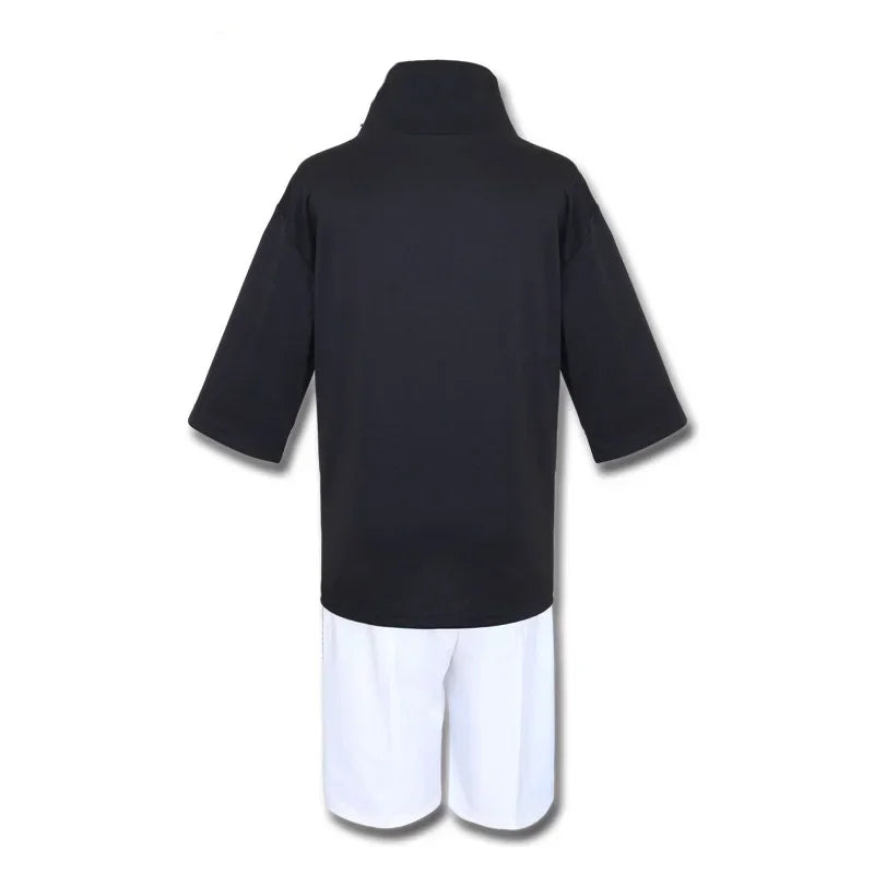 Anime Tokyo Ghoul Kaneki Ken Masker Cosplay Kostuum Shirt Short Tops Mannen Vrouwen Halloween Party Outfit