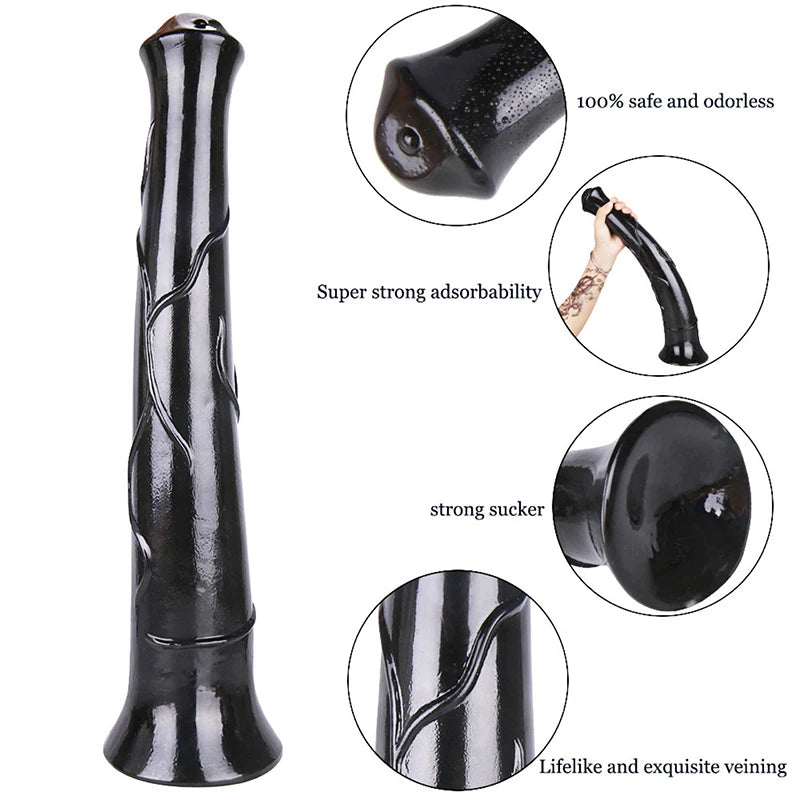 Huge Animal Dildo Horse Penis For Women Lesbian Gay Anal Expand Dildos G Spot Super Long Anal Sex Toys Female Masturbator