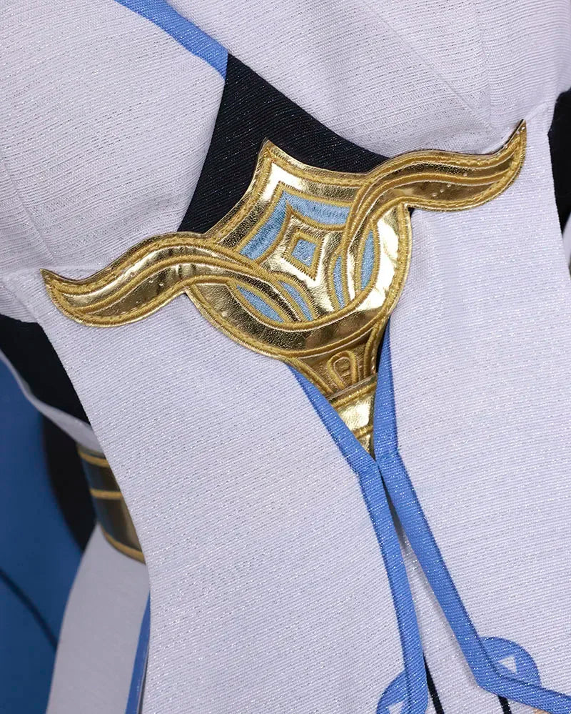 High Qualiy Lumine Cosplay Costume Wig Hair Game Impact Character Traveler for Women Cosplay Anime Events Role Play Dress