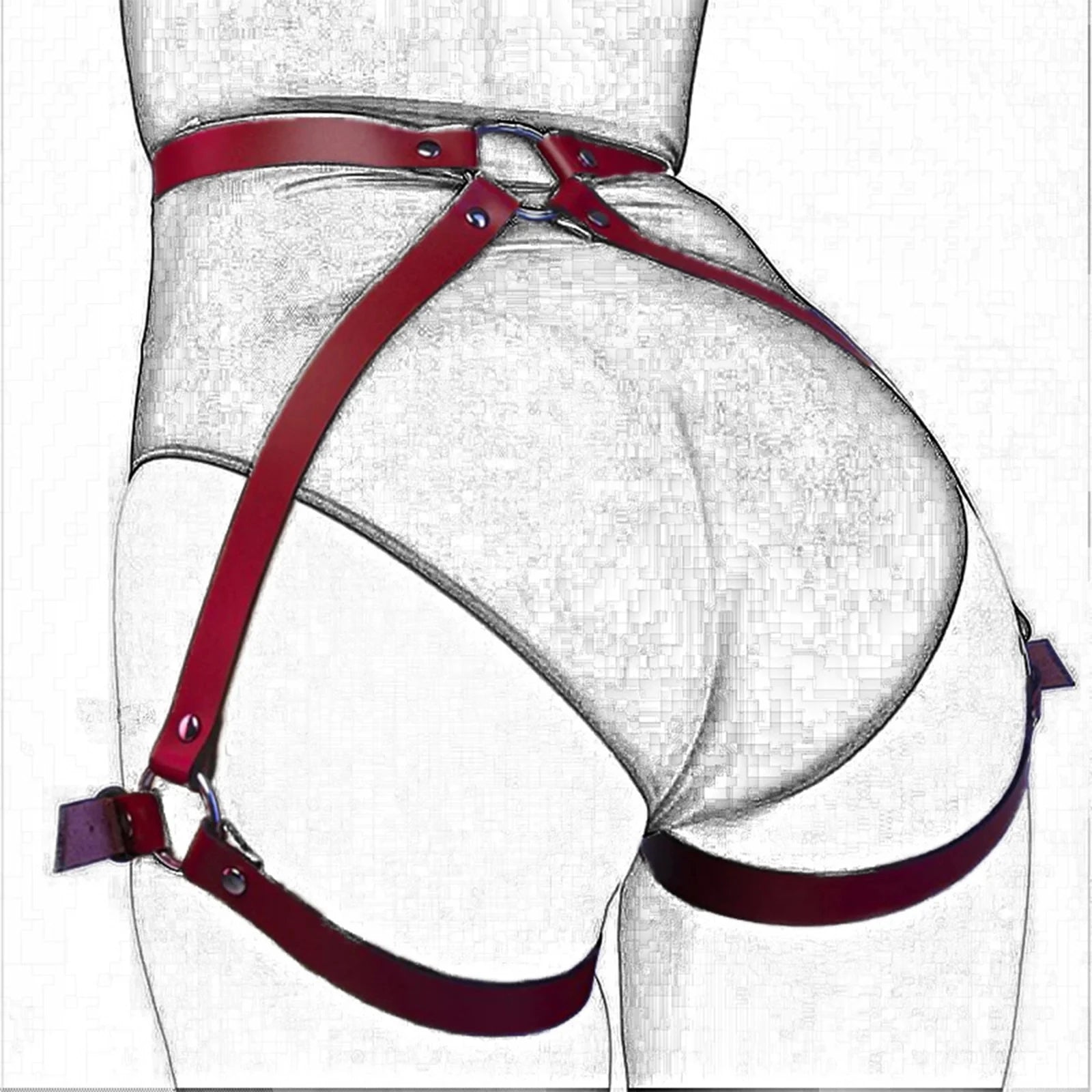 Handcuffs Sex Toys Games For Couples Leather BDSM Kit Body Harness Cuffs Bondage Straps Erotic Adult Sex Toys for Party Sexy