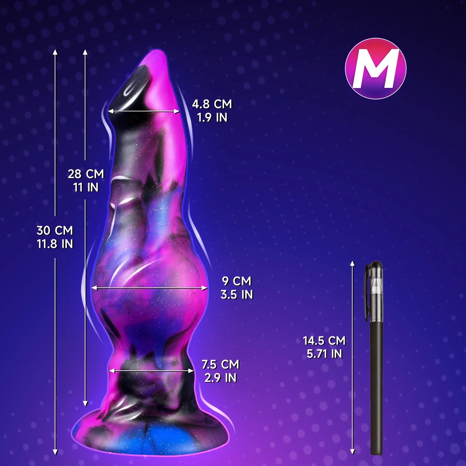 Realistic Dog Dildo Big Butt Anal Plug Vaginal Masturbation Adult Sex Toy Suitable For Male And Female Huge Monster Horses Penis