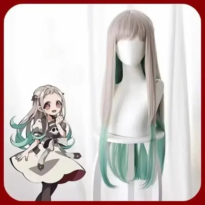 Yashiro Nene Cosplay Costume Anime Toilet-Bound Hanako-Kun Clothes White Dress Wiig Uniform Women Outfit for New Year Day