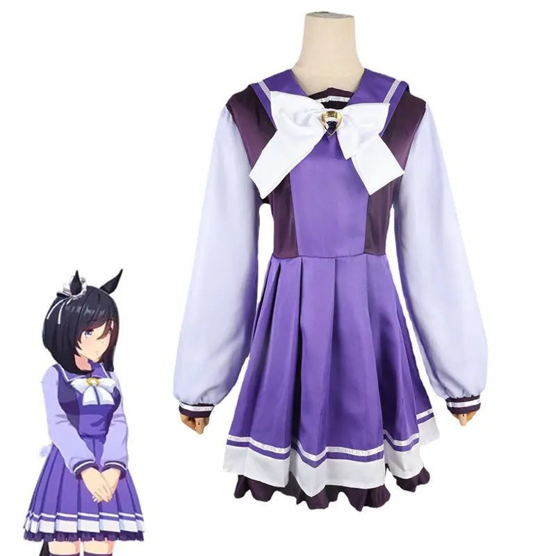 Game Special Week Mejiro McQueen Umamusume Pretty Derby Uma Musume Racing Association Cosplay Costume Anime School Uniform Suit
