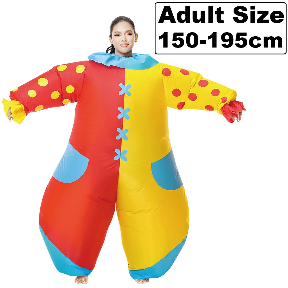New Alien Inflatable Costume Anime Suits Dress Mascot Purim Halloween Christmas Party Cosplay Costumes for Kids Adult