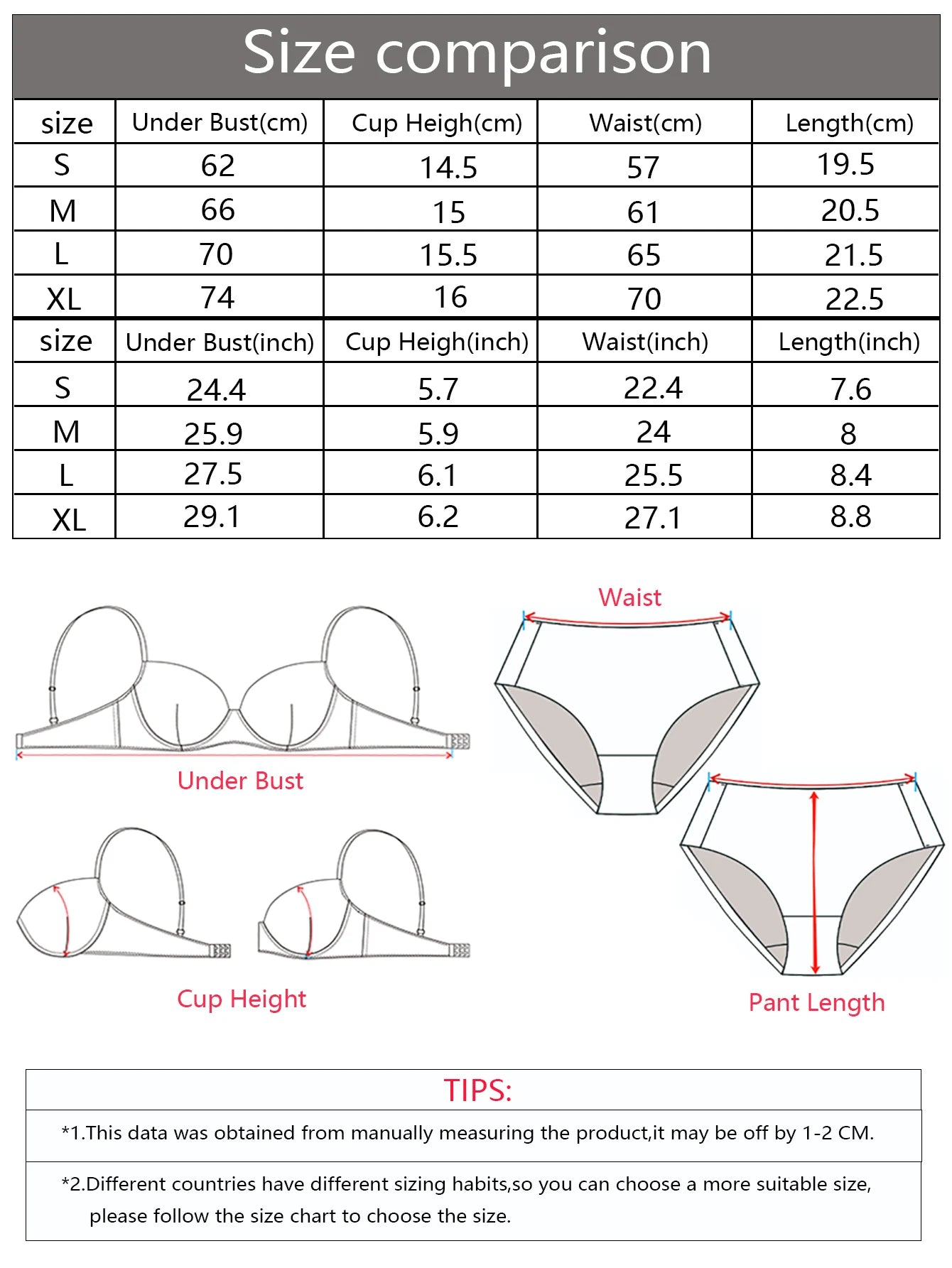 Red Lingerie lace cotton cup 2-piece set sexy and white toned lingerie set women's underwear set J3431