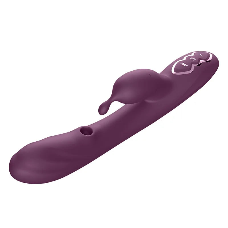 Super Powerful Double-Paddling Vibrator Female Impact Massage Fake Penis Clitoris Stimulator G-spot Massager Adult Toy