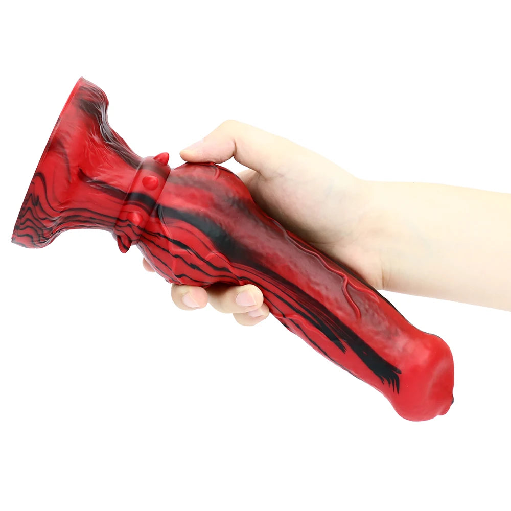 Soft Realistic Dog Dildos Huge Penis With Suction Cup Big Butt Plug Giant Monster Cock Dick Adult Sex Toy Supplies For Men Women