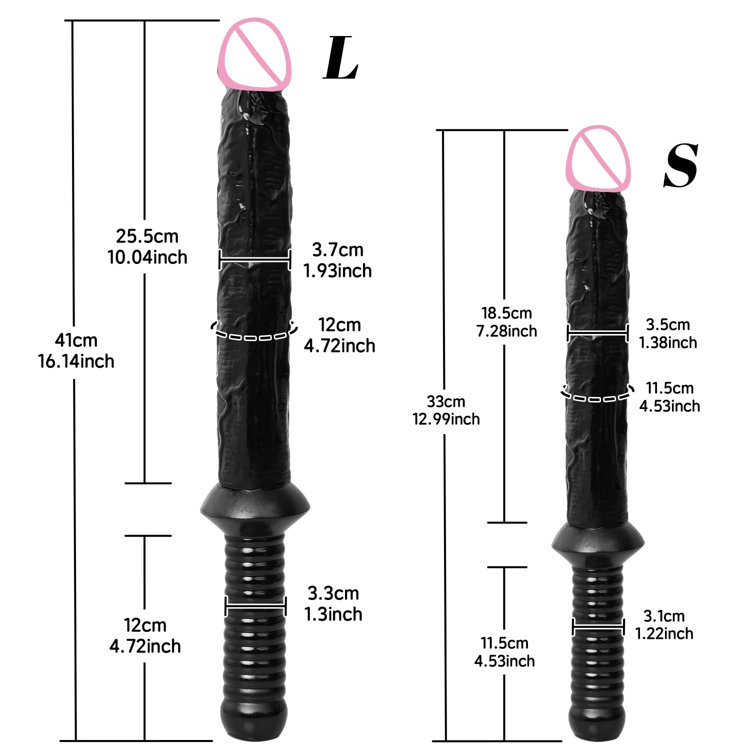 Super Long Dildos Anal Handle Penis Big Dildo Cock Butt Plug Masturbation Sex Toys for Women Men Couple Dick Aduts Products 18+