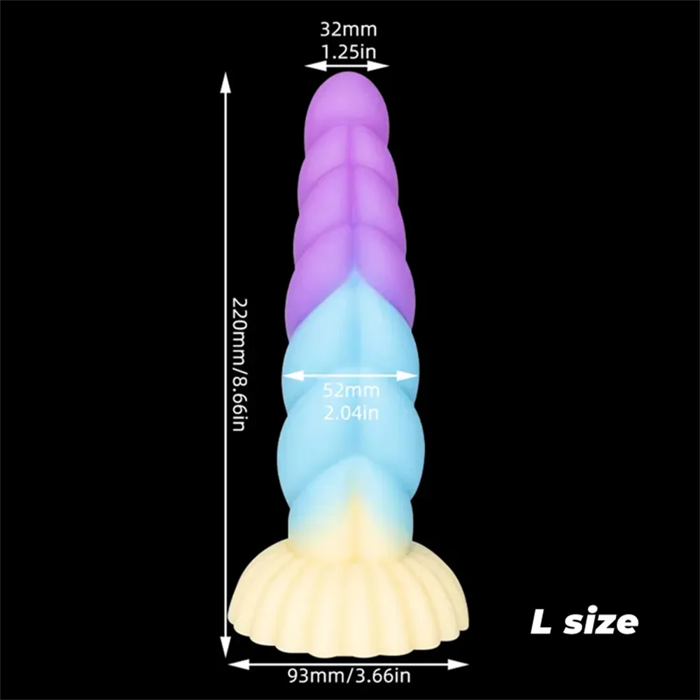 Realistic Monster Dildo for Women Anal Dildo with Strong Suction Cup Silicone Dragon Dildo Prostate Massager Sex Toys for Men