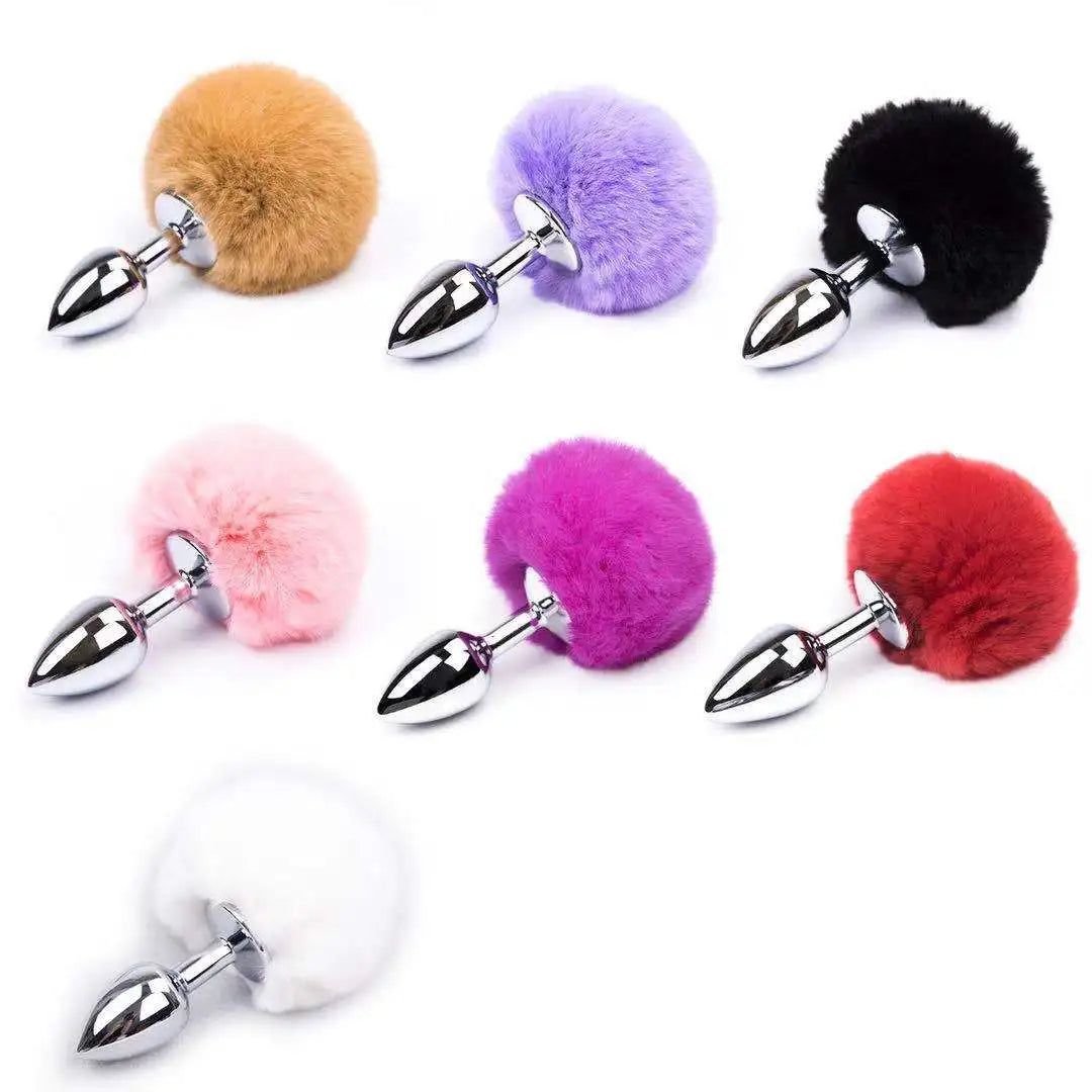Anal Plug Fox Tail Cosplay Butt Plug Anal Sex Tail Adult Products Anal Massager Sex Toys for Woman Couples Men Sexy Shop