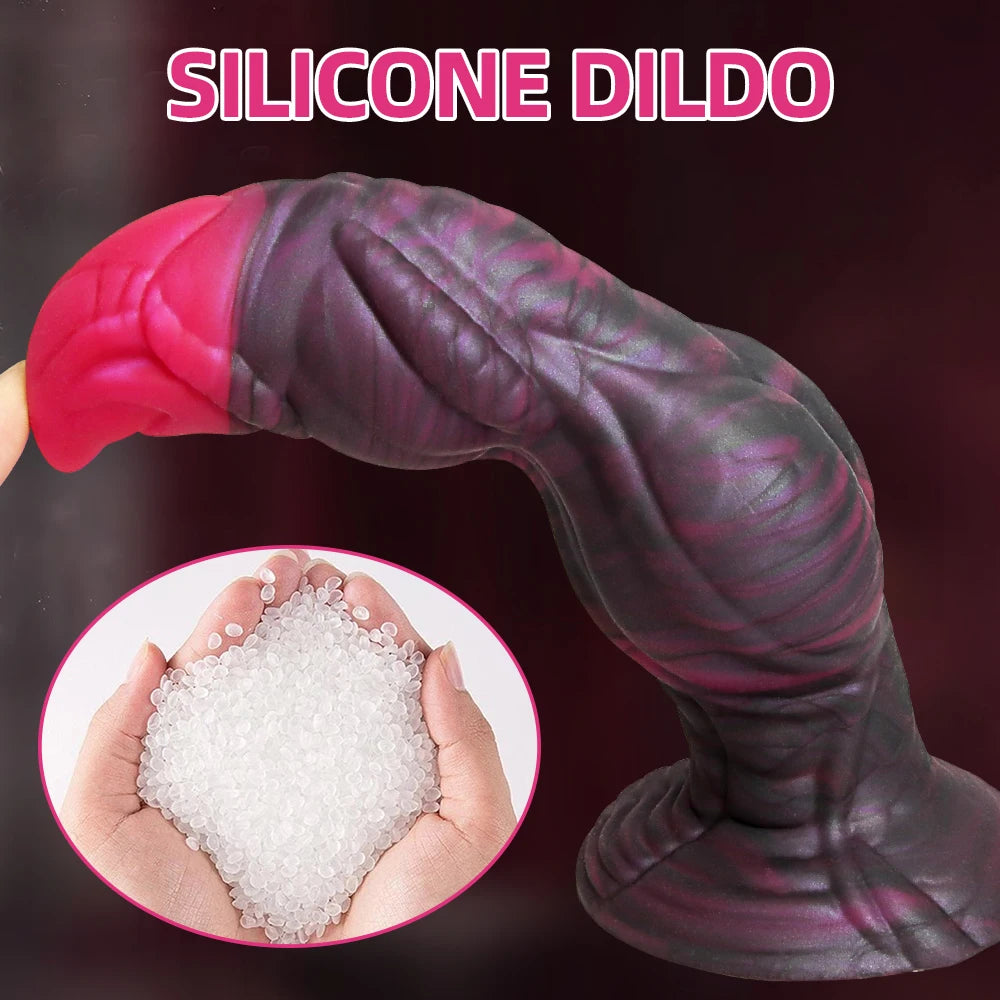 Anal Plug Dildo Huge Silicone Adult Men Women Sexy Suction Cup Prostate Massager Dog Knot Butt Monster Stimulator Sex Toys