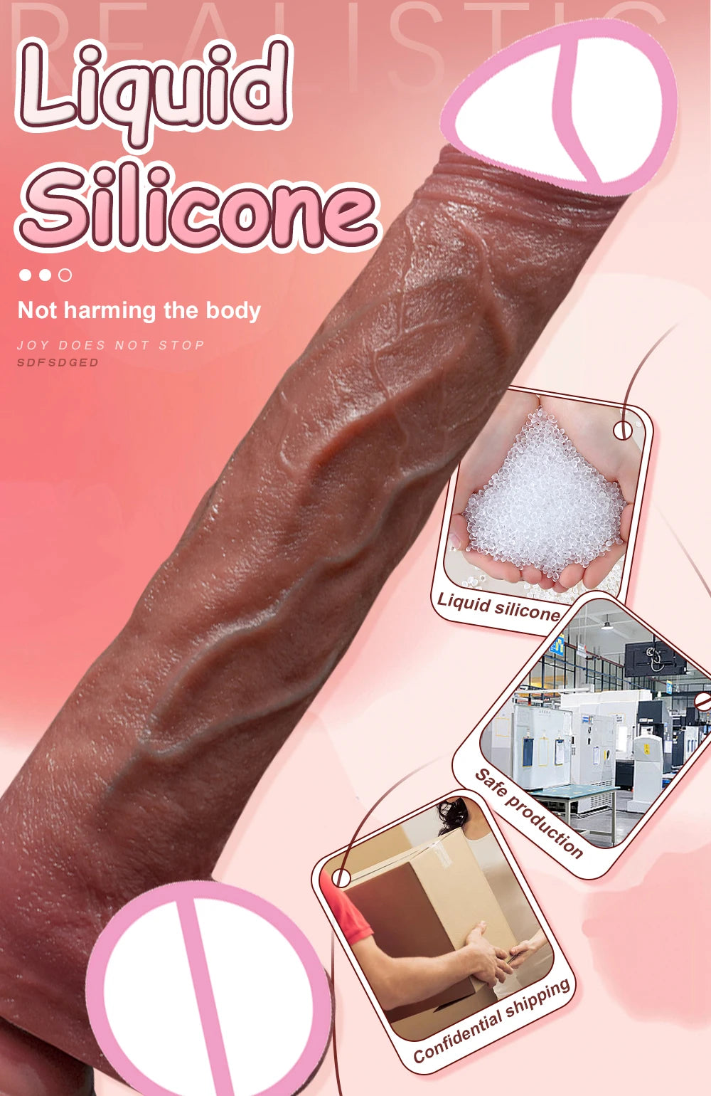 SiliconeSuper Long Realistic Dildo Penis Sex Toys for Women Big Cock Stimulate Vagina Sex Products Big Penis Anal Butt Plug