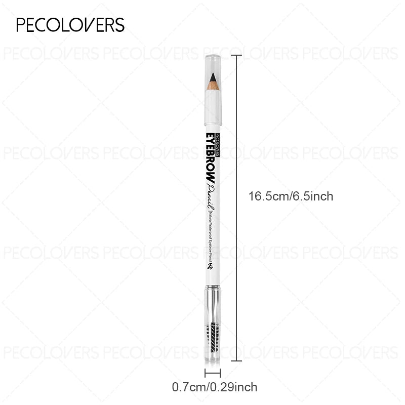 1PC Waterproof Eyebrow Pencil for A Long-lasting, Smooth Finish for Natural, Wild Brows, An Essential Everyday Makeup Tool