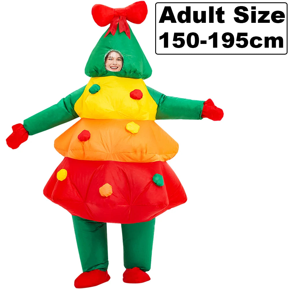 New Alien Inflatable Costume Anime Suits Dress Mascot Purim Halloween Christmas Party Cosplay Costumes for Kids Adult