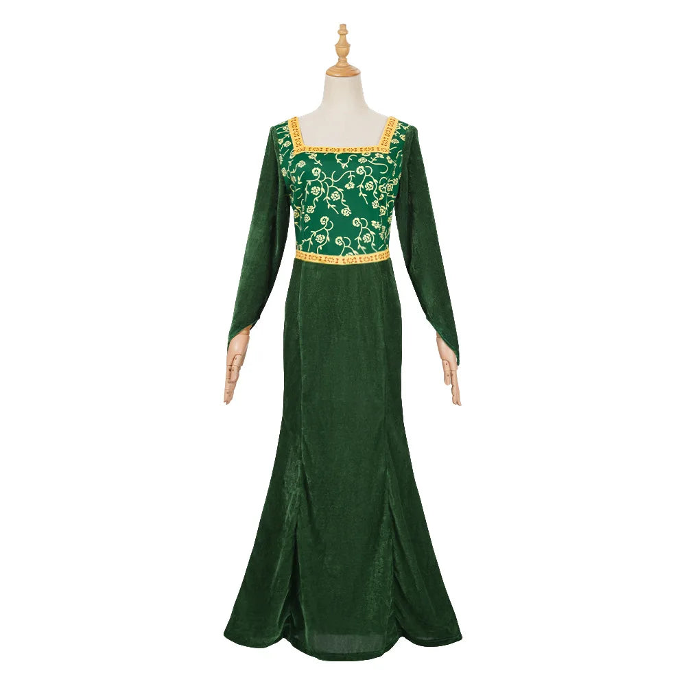 Lord Farquaad Cosplay Costume Fiona Princess Dress discovered prince Mens Costume Shrek Full Set Halloween Carnival Outfit