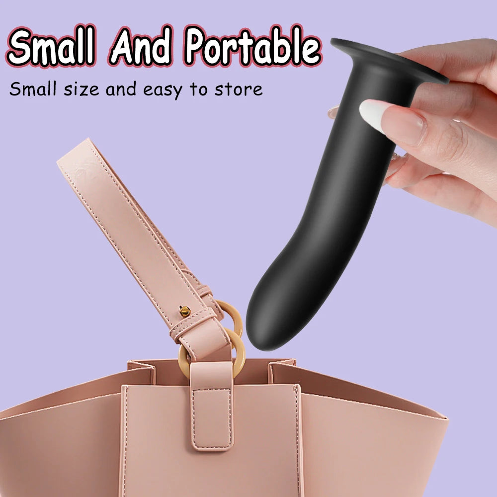 Beginner Dildo with Strong Suction Cup Male Prostate Massager Vaginal G-spot StimulatorAdult Sex Toys for Couples Lesbian