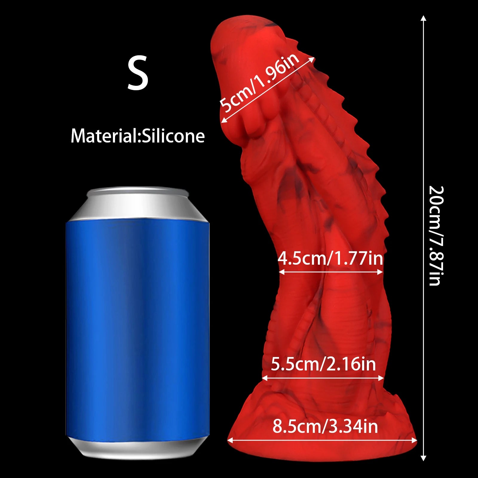 Huge Big Large Anal Plug Dragon Monster Long Anal Dildo Anal stretching dialator Butt Plug Adult Sex Toys For women Men Gay