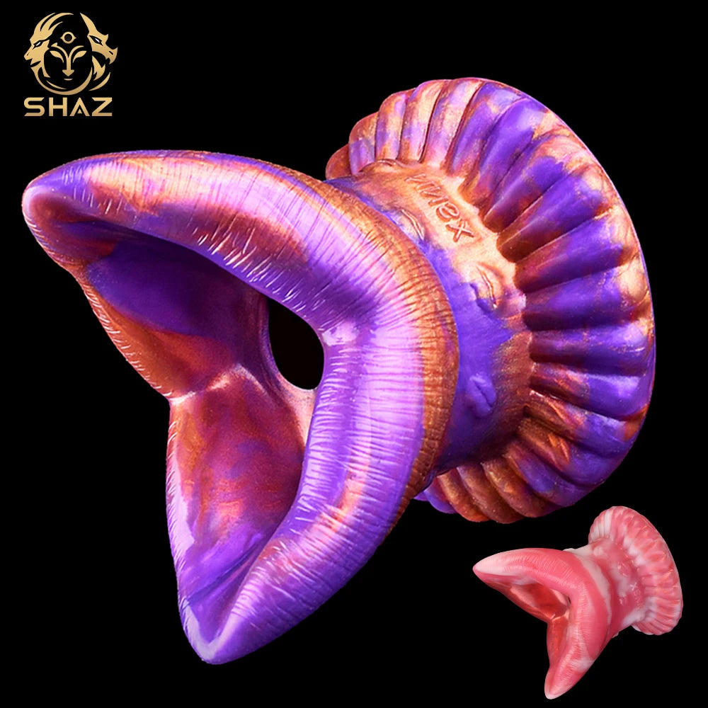 SHAZ Hollow Training Anal Plug Silicone Dildo Butt plug Prostate Masturbator Speculum Enema Sex toys for adults Woman Gay 18+Man