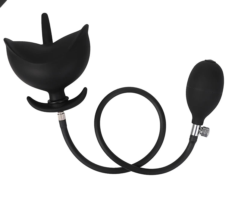 BDSM Vibrator Inflatable Anal Plug Huge Butt Plug Dildo Pump Vaginal Anus Expansion Prostate Massager Sex Toys for Woman Men Gay