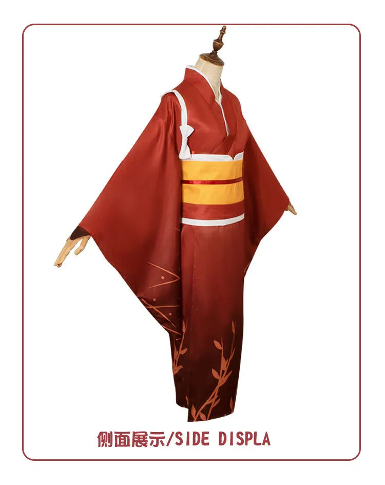 Izumi Kyouka Cosplay Costume Izumi Kyouka Kimono Anime Izumi Kyouka Full Set for  Halloween Party Outfit for Women Girls
