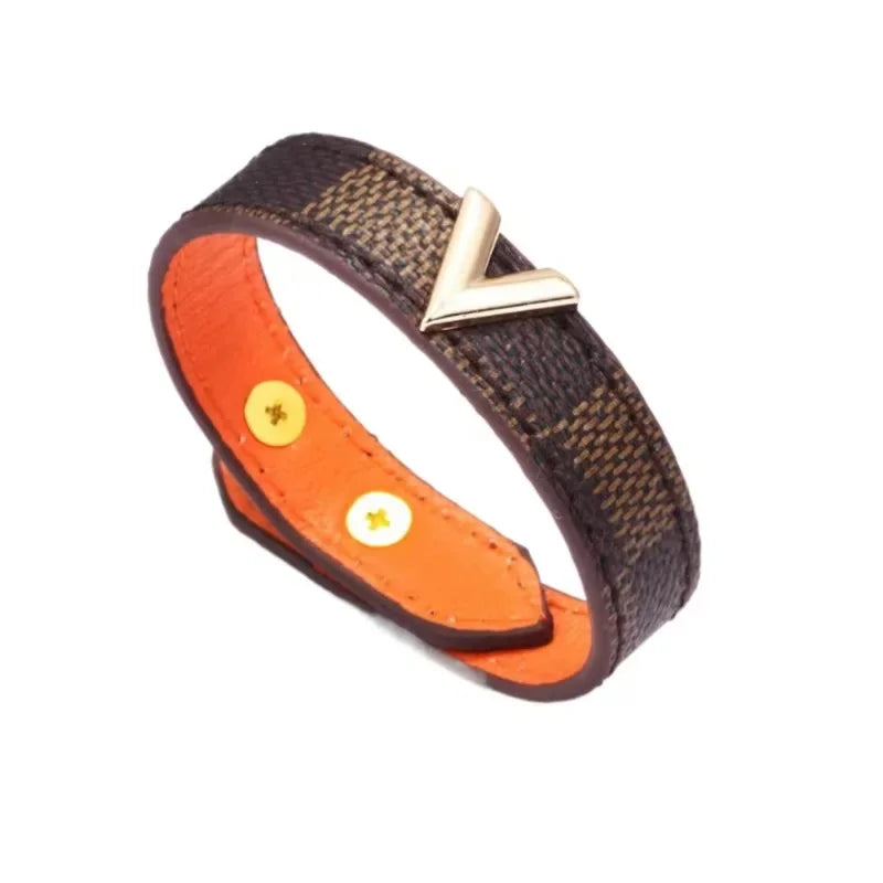 Renaissance Viking Medieval Bracelet Cosplay Faux Leather Check Pattern Bracelets Retro Accessories for Adult Character Props