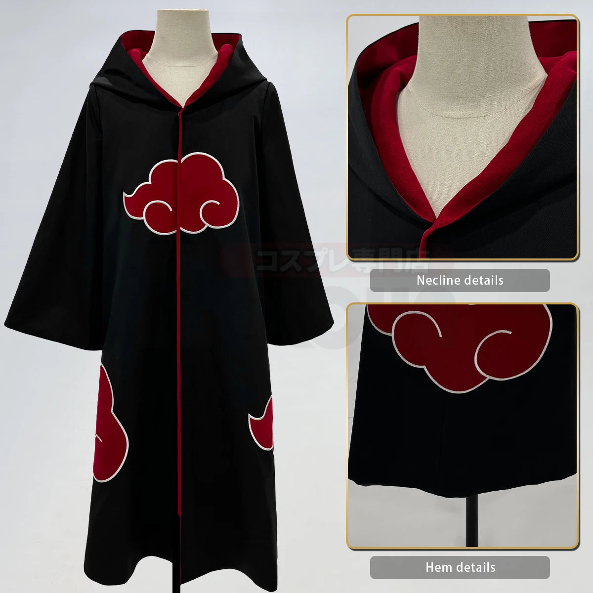 HOLOUN Naru Anime Uchiha Sasuke Uchiha Itachi Cosplay Costume Cloak Embroidery Hawk Team Uniform Adult Convention S-2XL