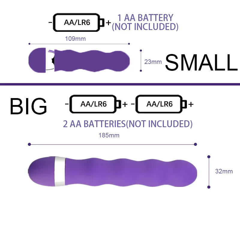 AV Stick Vibrator Clitoris Anal Vagina G-Spot Massager Dildos Female Masturbator Sex Toys for Women Lesbian Adult Erotic Product