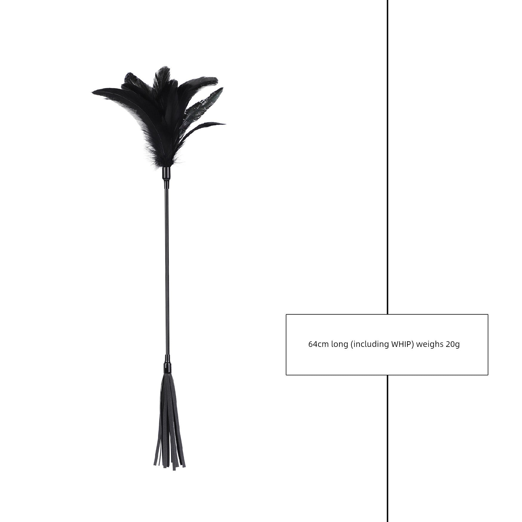 [Aholic Sink] a Variety of Chicken Feather Ostrich Feather Stick Scratch an Itch Funny Cat Toy Stick