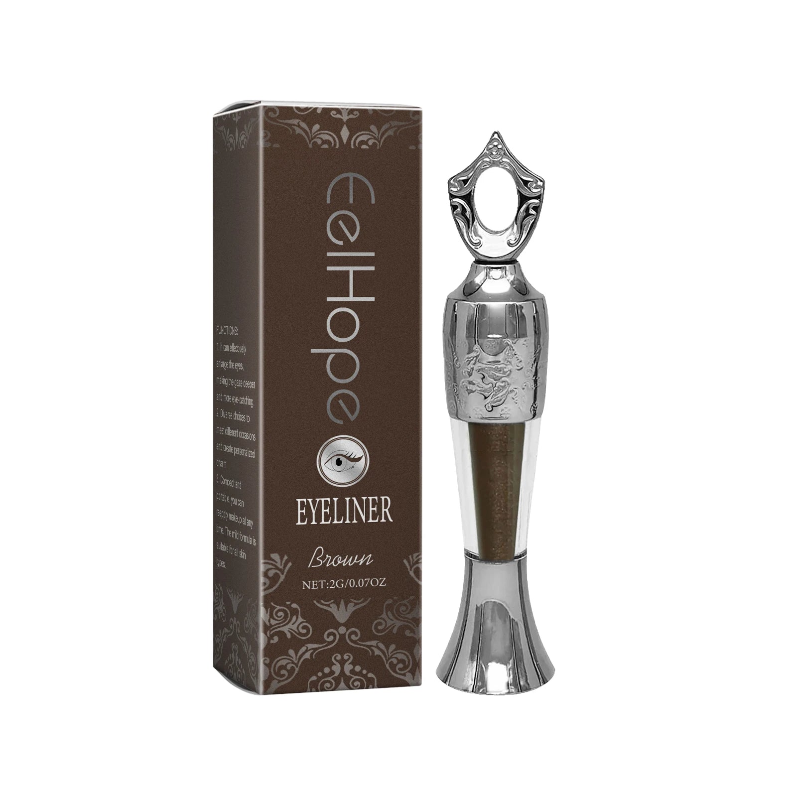 Black Color Liquid Eyeliner Pencil Long-Lasting Natural Smooth Durable Non-Fading Beauty Make-Up Tool Cosmetics Eye Shadow Stick