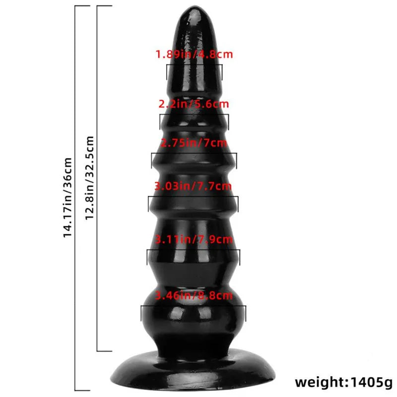 Huge Xxxl Anal Plug Octopus Tentacle Dilator Dildo Gigantic Long Butt Plug Sex Toys Anus Prostate Massager for Men Women Gay
