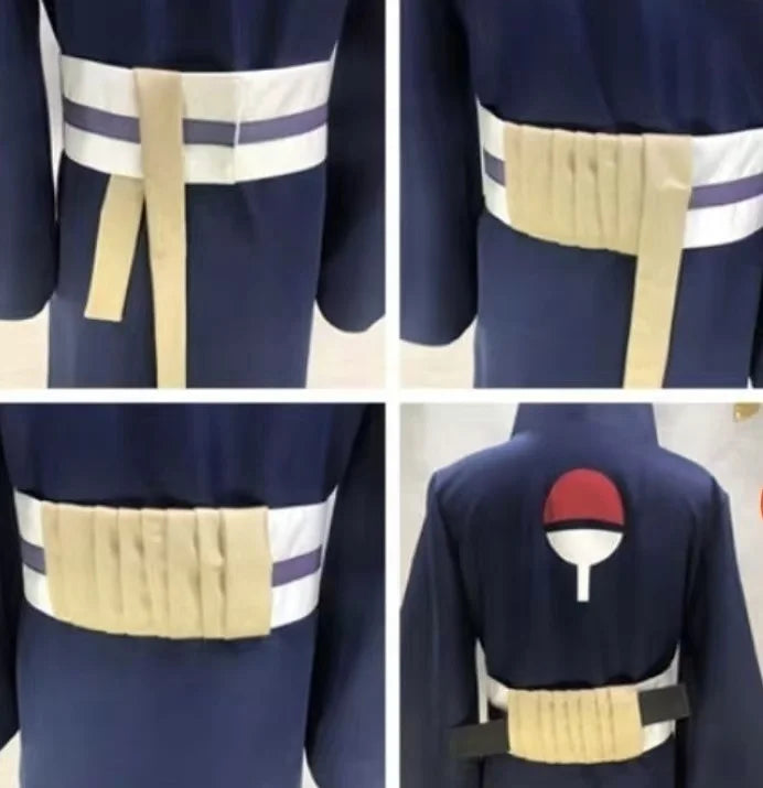 Uchiha Obito Anime Cosplay Costumes Halloween Costumes For Women Men Japanese Robe Kimono Performance Festival