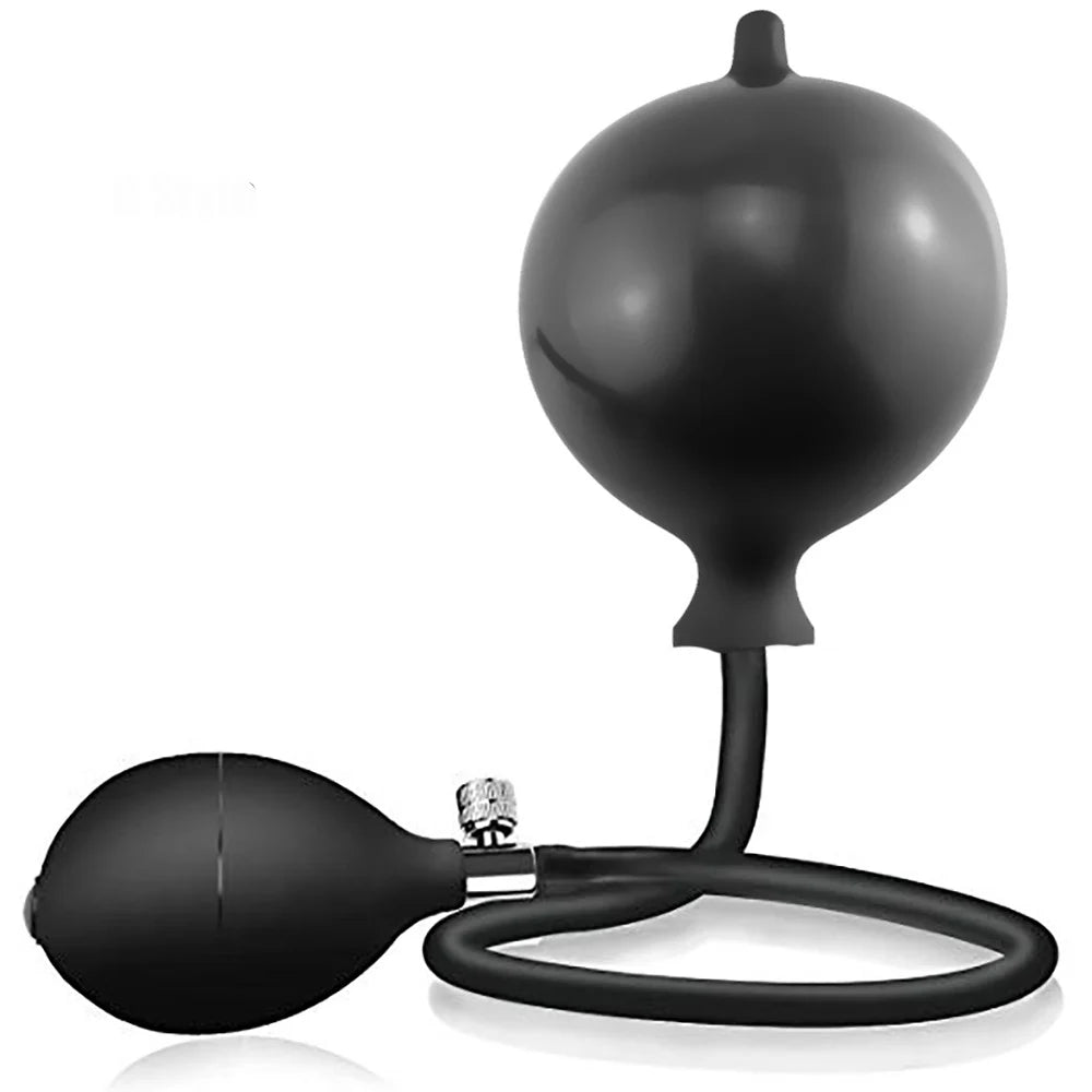 BDSM Vibrator Inflatable Anal Plug Huge Butt Plug Dildo Pump Vaginal Anus Expansion Prostate Massager Sex Toys for Woman Men Gay