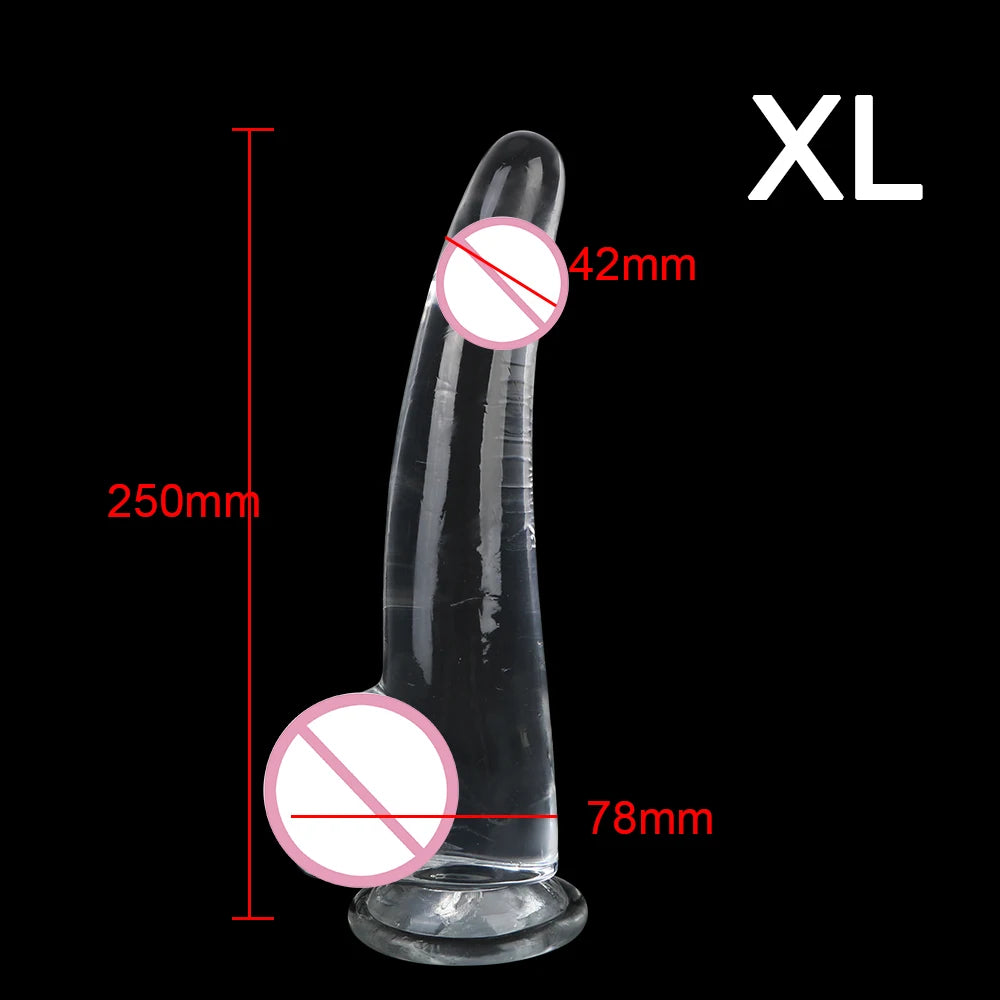 Big Dildos S- XXL Anal Plug for Women Vaginal Gspot Stimulator Men Butt Dilator Artificial Penis Female Masturbator Sex Toys 18
