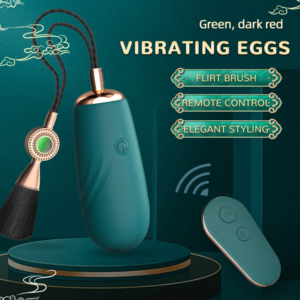 Sex Toys for Woman Wireless Remote Control 10 Speeds Vibrating Eggs Clitoris Stimulator Vaginal Massage Ball G- Spot Vibrators