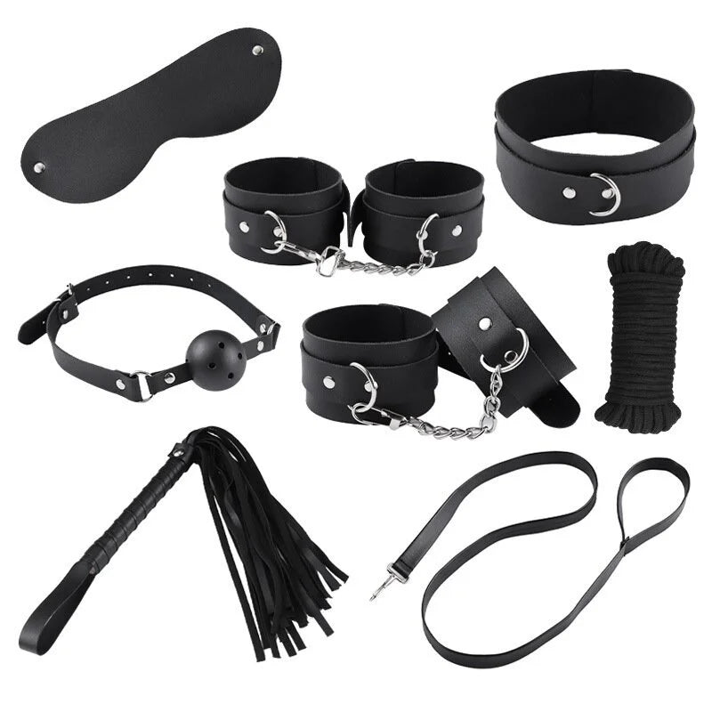 Bdsm Restraints Bondage Rope Open Leg Erotic Sex Toys Ankle Leather Handcuffs Sex Product Adult Games For Woman Female Couples
