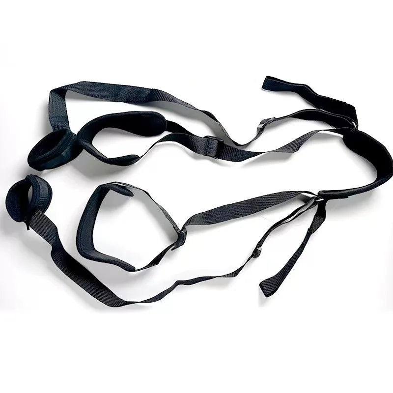 Restraint Erotica Binding Sex Forced Split Leg Straps Neck Wrist Bdsm Bondage Set Sex Toys For Woman Couples Product No Vibrator