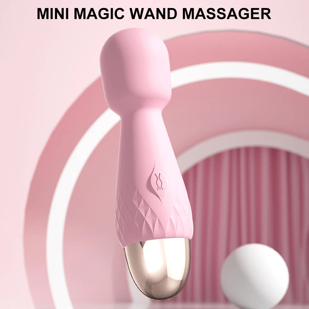 Mini Dildo AV Vibrator Sex Toys For Adults Women Vagina Clitoris Stimulator Magic Wand G Spot Anal Massager Female Masturbator