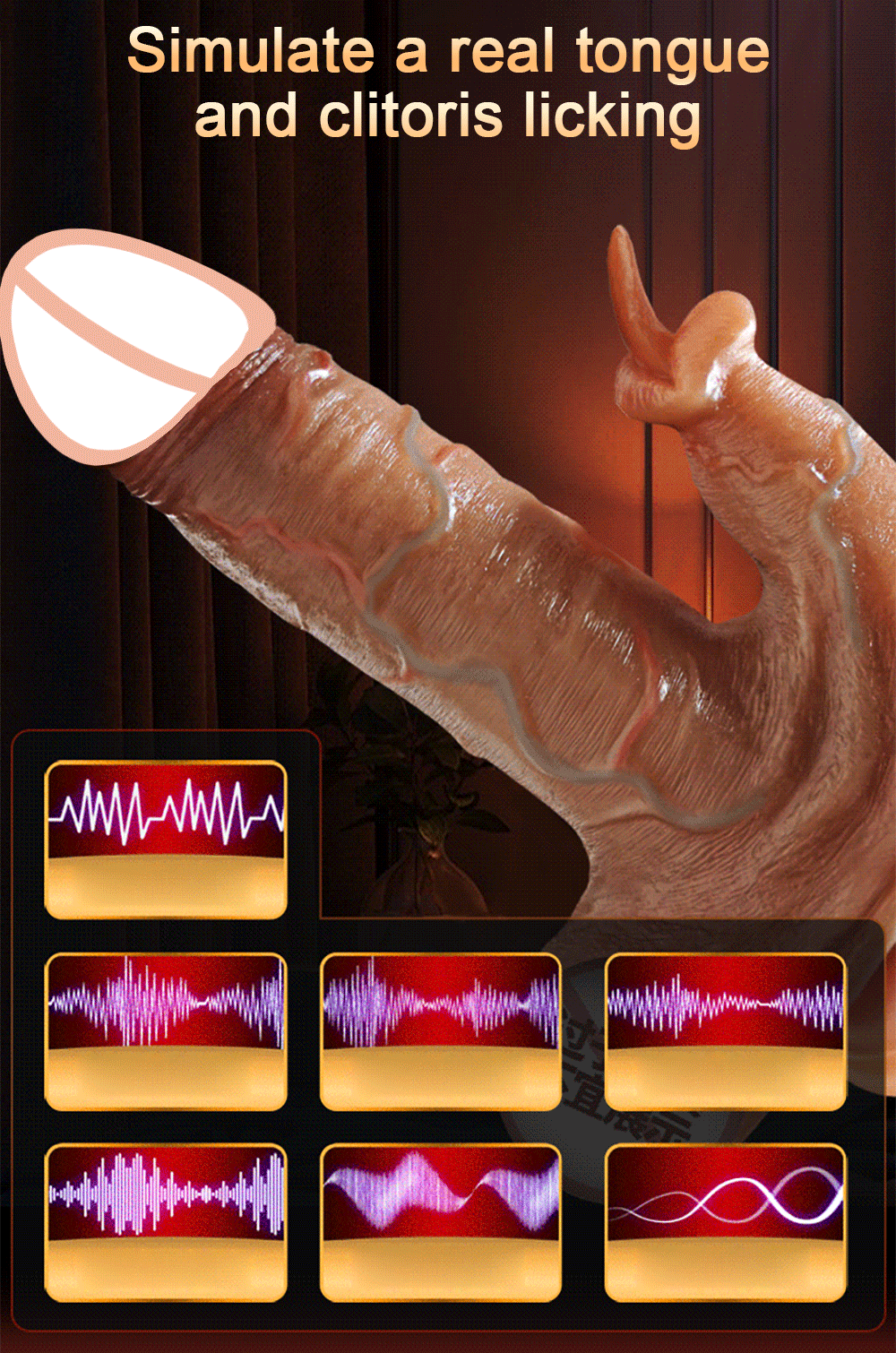 Thrusting Realistic Dildo for Women Big Penis Sex Toys Heating Cock Remote Control Telescopic Vibrators Anal Female Stimulator