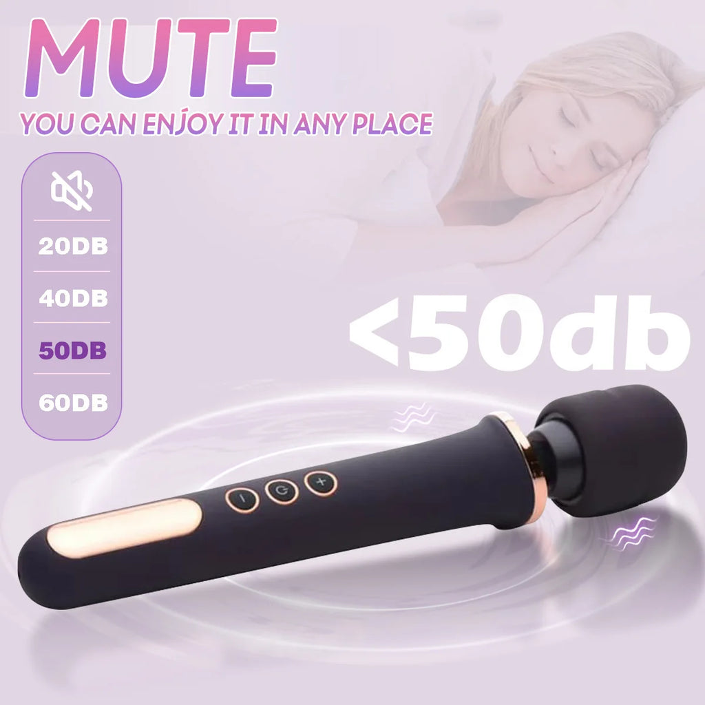 Personal Massager 10 Speed Powerful Big Vibrator Handheld Cordless Magic Wand Vibrator Clitoris Vibrators Sext Toy for Women